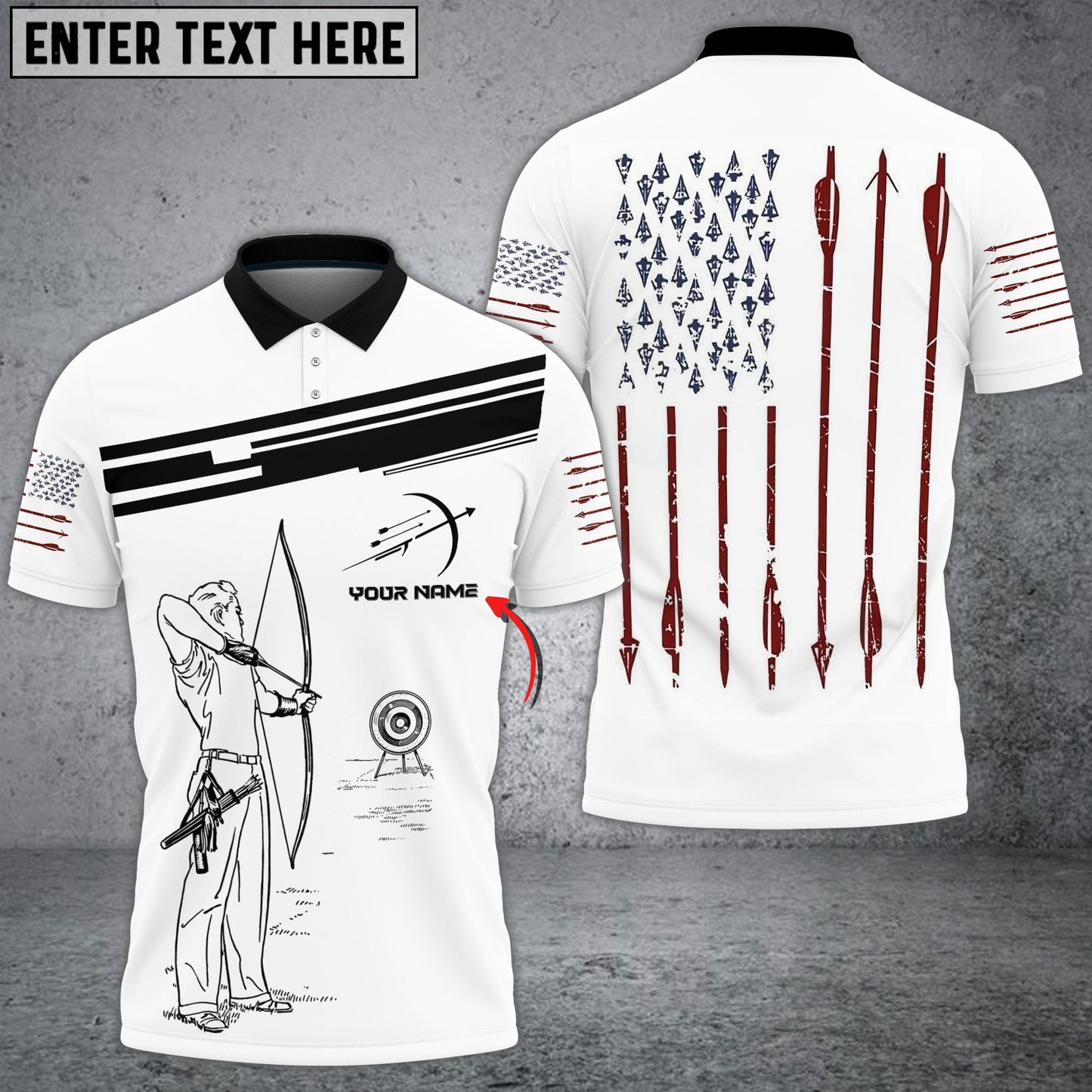 Frenzidea Archery Personalized Unisex Shirt