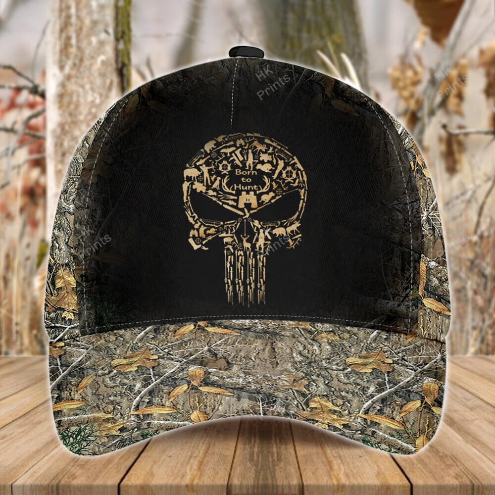 Frenzidea Skull Shape Hunting American Flag Camouflage Hunting Apparels
