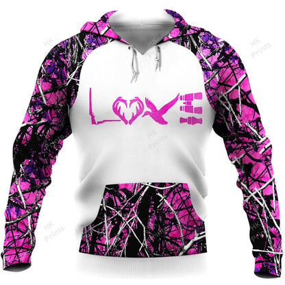 Frenzidea Pink Camouflage Country Girl Love Hunting Apparels