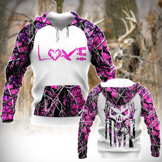 Frenzidea Pink Camouflage Country Girl Love Hunting Apparels