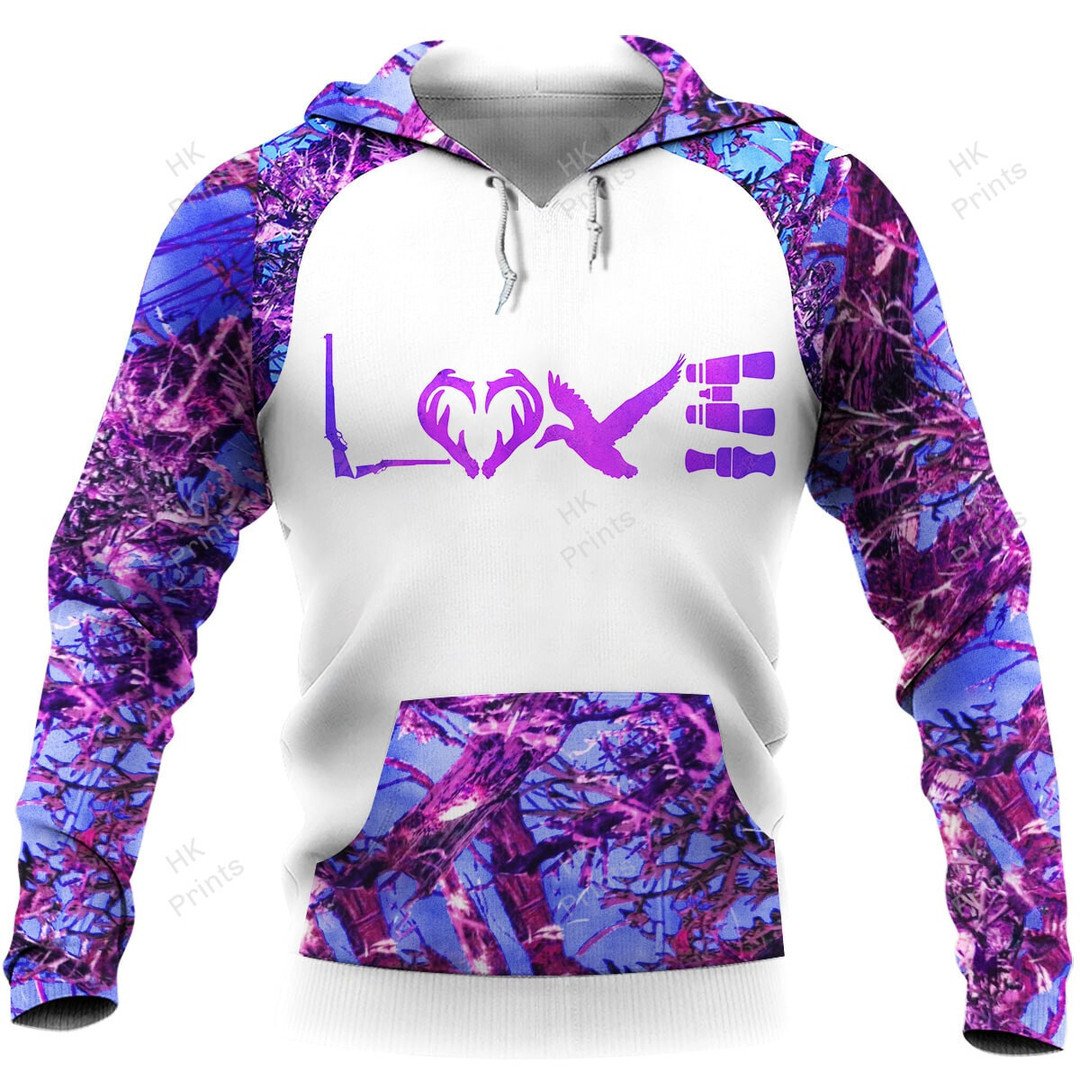 Frenzidea Purple Camouflage Country Girl Love Hunting Apparels