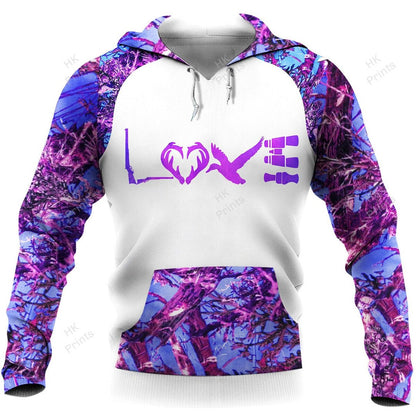 Frenzidea Purple Camouflage Country Girl Love Hunting Apparels