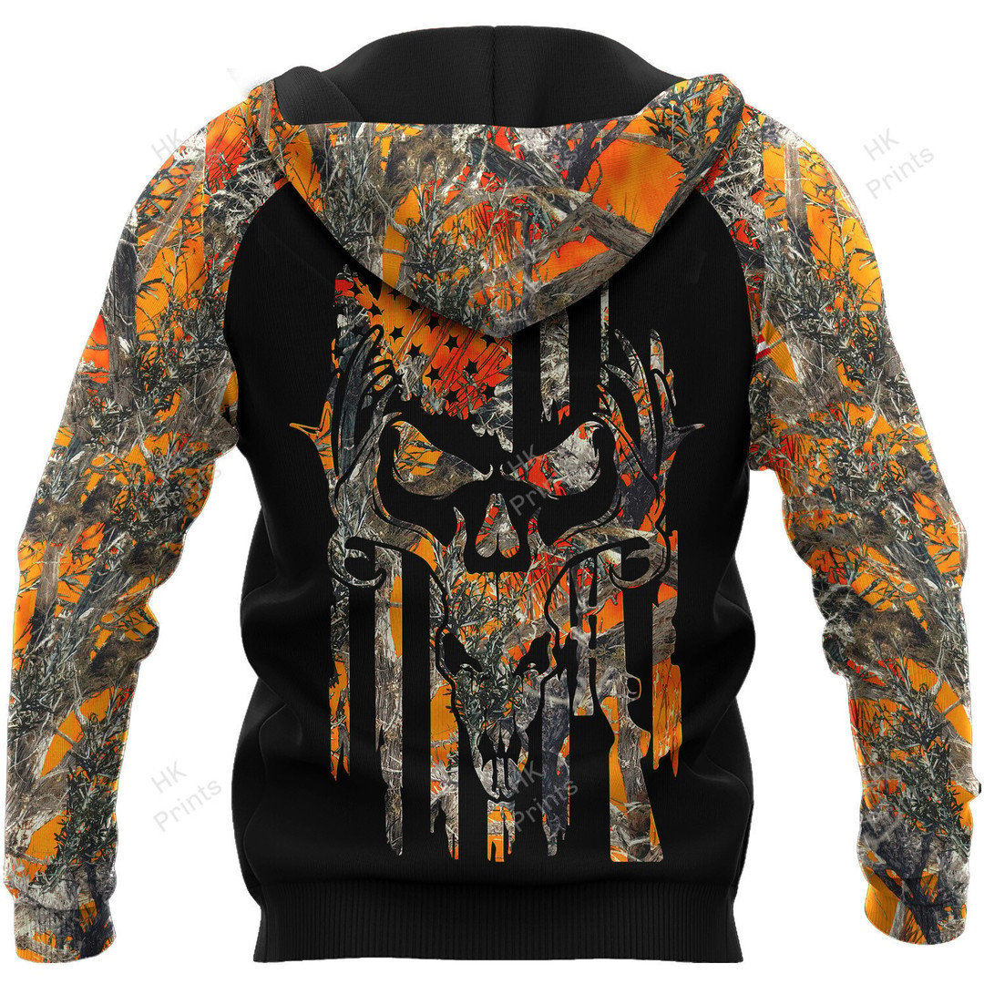 Frenzidea Personalized Bow Hunting Life Orange Camouflage Hunting Apparels
