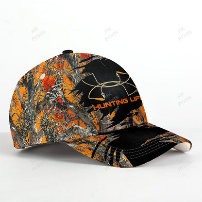 Frenzidea Personalized Bow Hunting Life Orange Camouflage Hunting Apparels