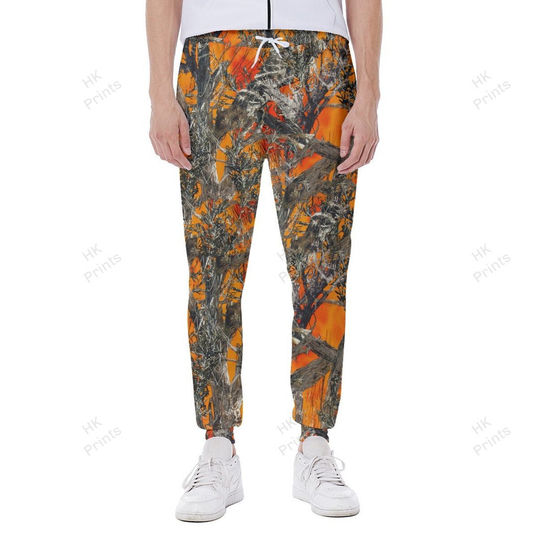 Frenzidea Personalized Bow Hunting Life Orange Camouflage Hunting Apparels