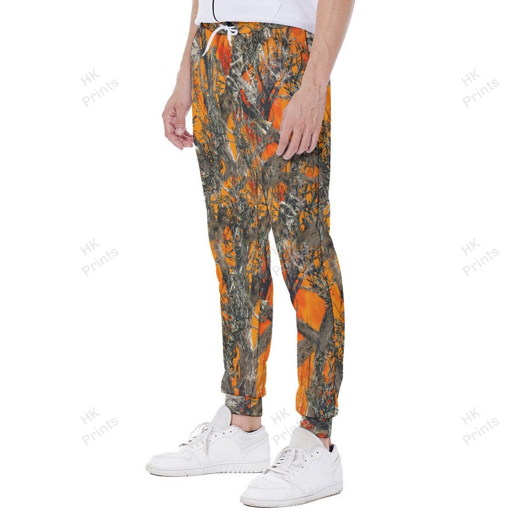 Frenzidea Personalized Bow Hunting Life Orange Camouflage Hunting Apparels