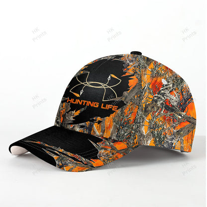 Frenzidea Personalized Bow Hunting Life Orange Camouflage Hunting Apparels