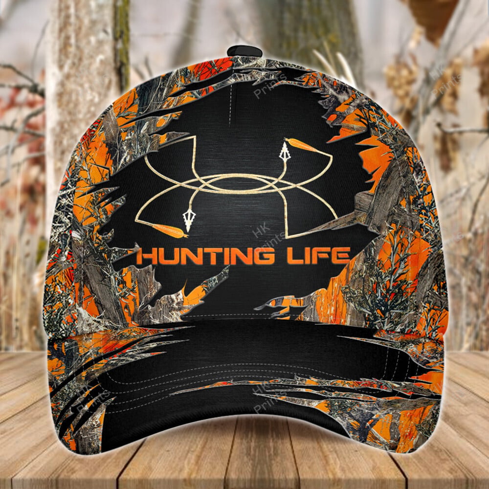 Frenzidea Personalized Bow Hunting Life Orange Camouflage Hunting Apparels