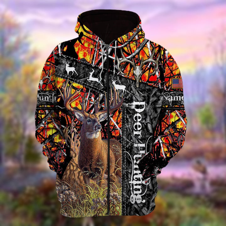 Frenzidea Personalized Name The Unique Hunting Multicolor