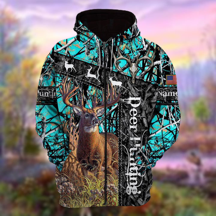 Frenzidea Personalized Name The Unique Hunting Multicolor