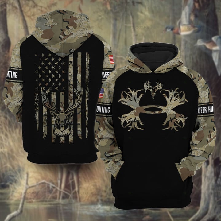 The Premium Deer Hunting Hoodie & Zip Hoodie Limited Edition Multicolor