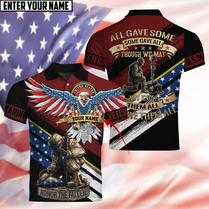 Frenzidea All Gave Some Some Gave All Polo Shirt