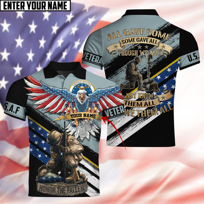 Frenzidea All Gave Some Some Gave All Polo Shirt
