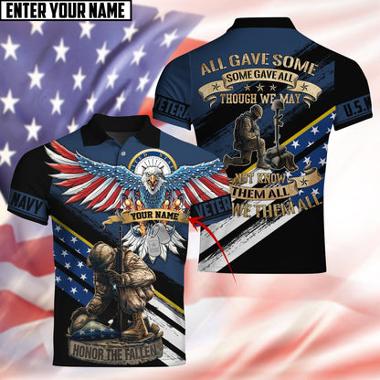 Frenzidea All Gave Some Some Gave All Polo Shirt