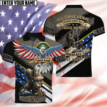 Frenzidea All Gave Some Some Gave All Polo Shirt