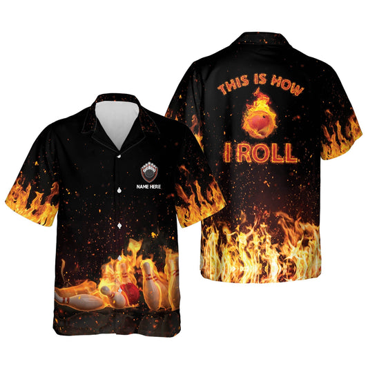 Frenzideas This Is How I Roll Personalized Name Hawaiian Shirt