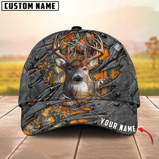 Frenzidea Deer Hunter Hunting Multicolor Personalized Cap