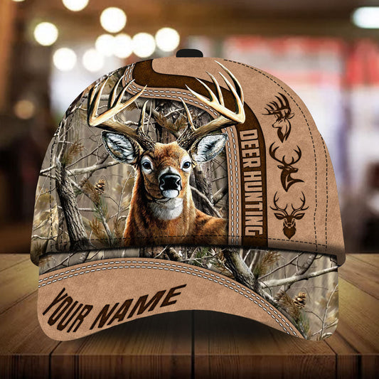 Frenzidea Ashley Whitely Deer Hunting Multicolor Camo Personalized Cap