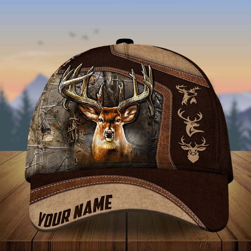 Frenzidea Collab Artist Deer Hunting Multicolor Personalized Cap