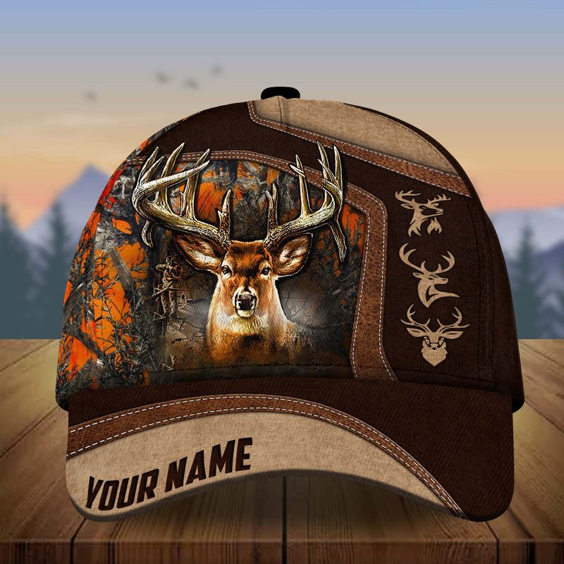 Frenzidea Collab Artist Deer Hunting Multicolor Personalized Cap