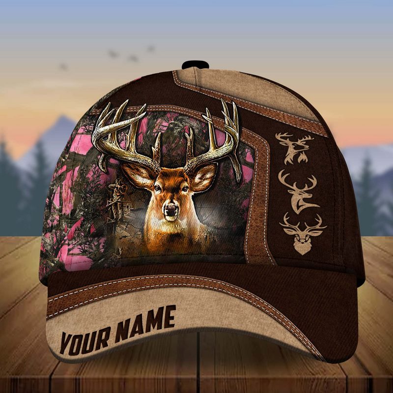 Frenzidea Collab Artist Deer Hunting Multicolor Personalized Cap