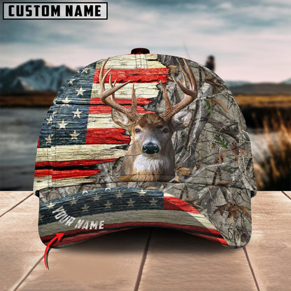 FrenzideaAuvrilone Pattern Hunting Deer Multicolor Personalized Cap