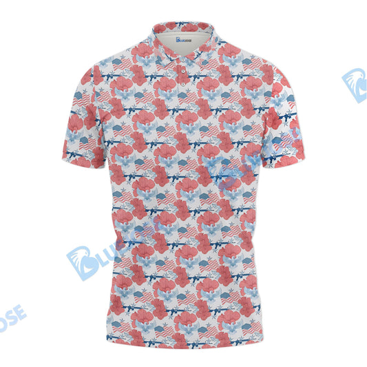 Frenzidea AR15 Tropical Flag Patriotic Shirt