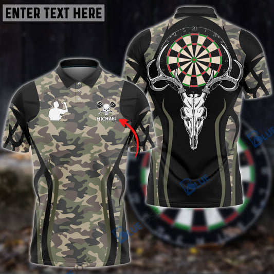Frenzidea Bull Skull Custom Darts Shirts