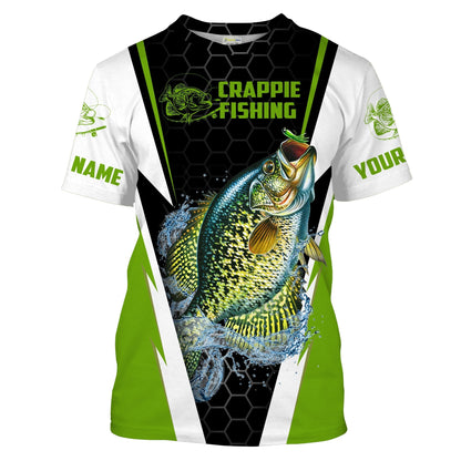 Frenzidea Crappie Fishing Jerseys Crappie Custom 3D Shirts