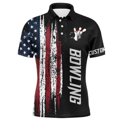 Frenzidea American Flag Bowling Name, Team Name 3D Shirt