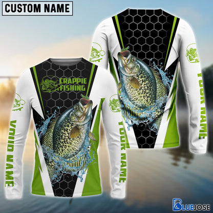 Frenzidea Crappie Fishing Jerseys Crappie Custom 3D Shirts