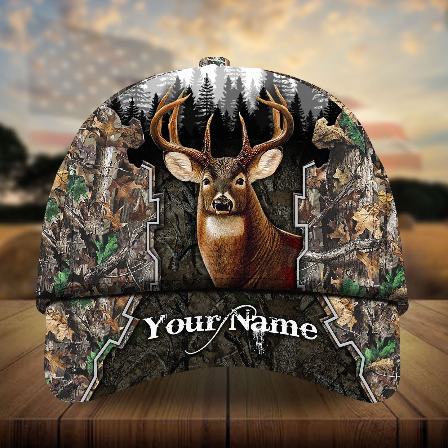 Frenzidea Aleandro Cotta Hunting Multicolor Personalized Cap