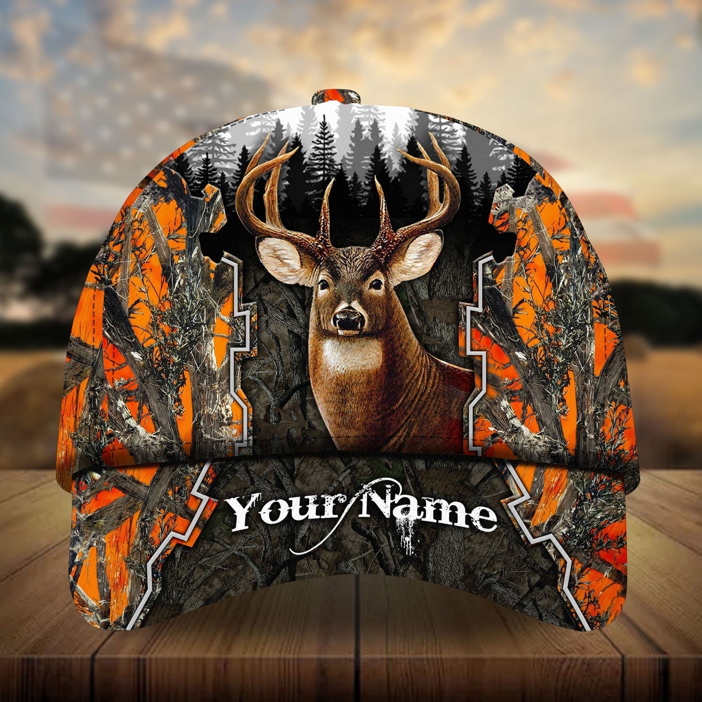 Frenzidea Aleandro Cotta Hunting Multicolor Personalized Cap