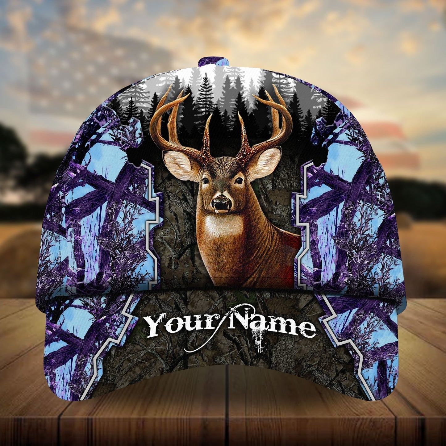 Frenzidea Aleandro Cotta Hunting Multicolor Personalized Cap