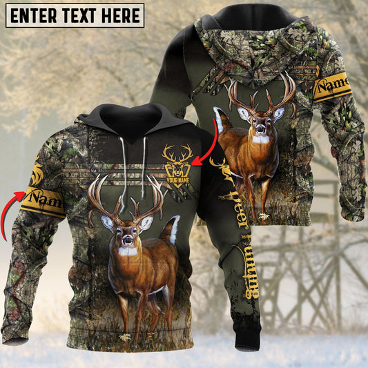 Frenzidea Deer Hunting Personalized 3D Shirts