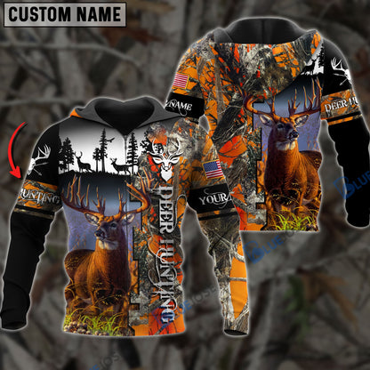 frenzidea New Deer Hunting 3D Hoodie (3 Colors)