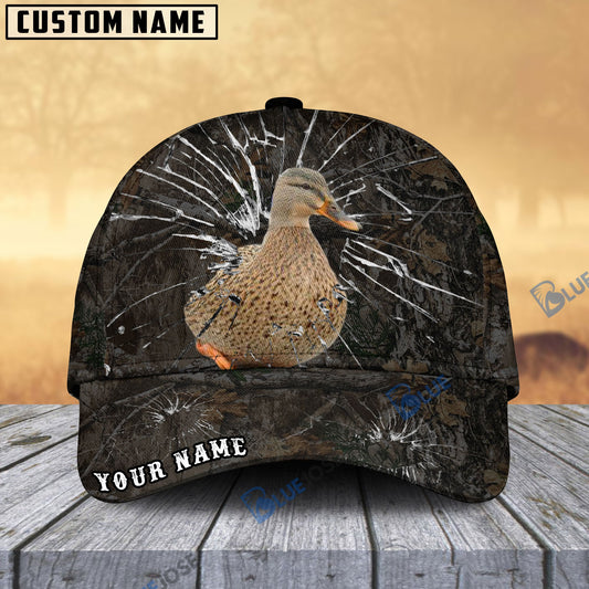 Frenzidea Duck Hunting Broken Pattern Personalized Cap