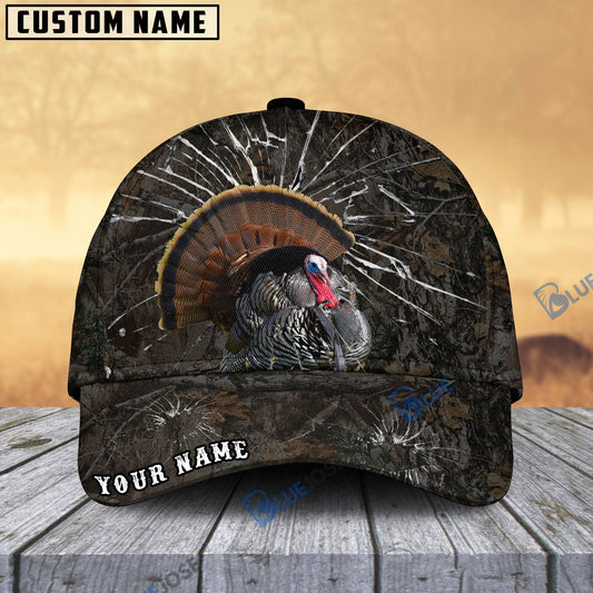 Frenzidea Turkey Hunting Broken Pattern Personalized Cap