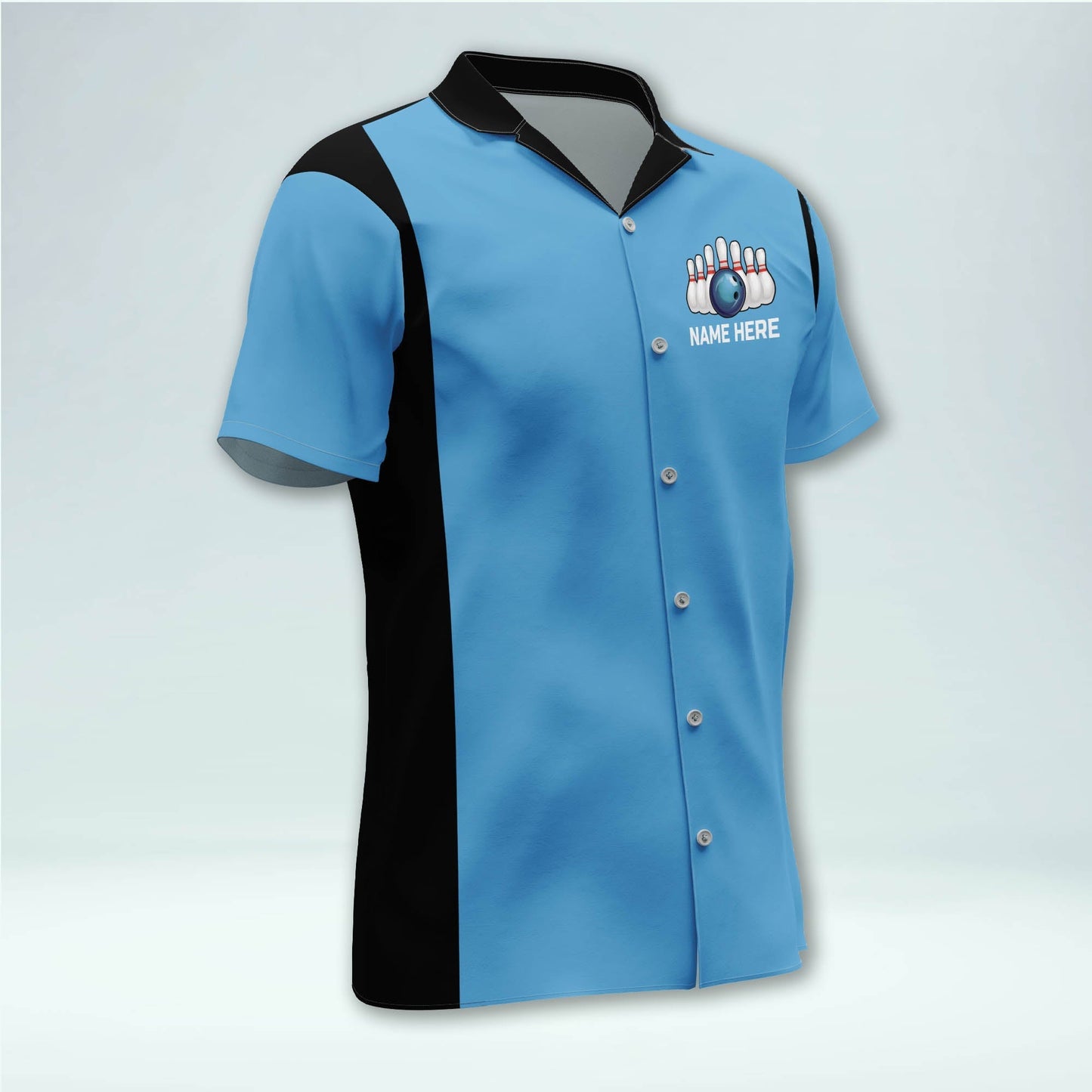 Frenzideas You Don't Have To Be Crazy To Bowl With Us We Can Train You Personalized Name Hawaiian Shirt