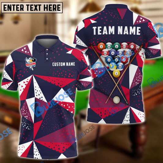 Frenzidea Billiards Ball 8 Pro Tournament Personalized Name, Team Name Unisex Shirt ( 3 Colors )
