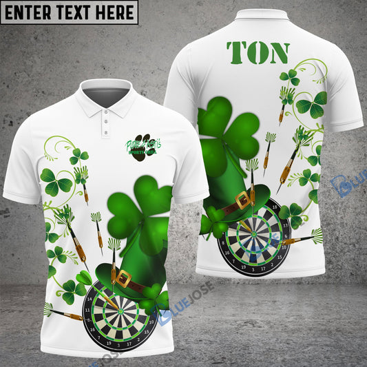 Frenzidea Darts 4 Leaf Clover Pudge & Asti's Sports Grill Shirt