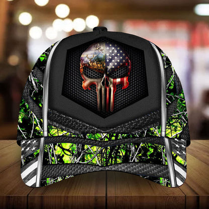 Frenzidea  Premium Punisher Skull Hunting Cap