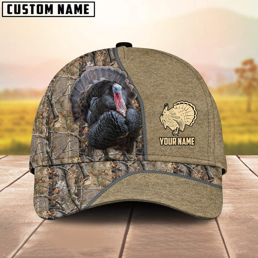frenzidea Turkey Hunting Classic Pattern Personalized Cap