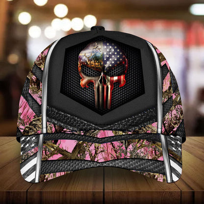 Frenzidea  Premium Punisher Skull Hunting Cap