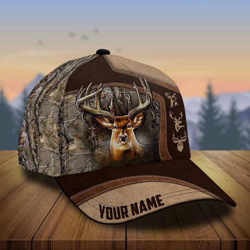 Frenzidea Collab Artist Deer Hunting Multicolor Personalized Cap